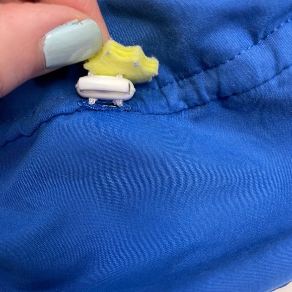 I Play Shark Toddler Boy Reversible Beach Sun Hat In Blue Bundle - Picture 5 of 8